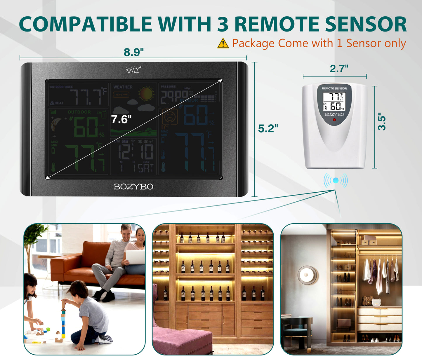 Colorful Weather Station