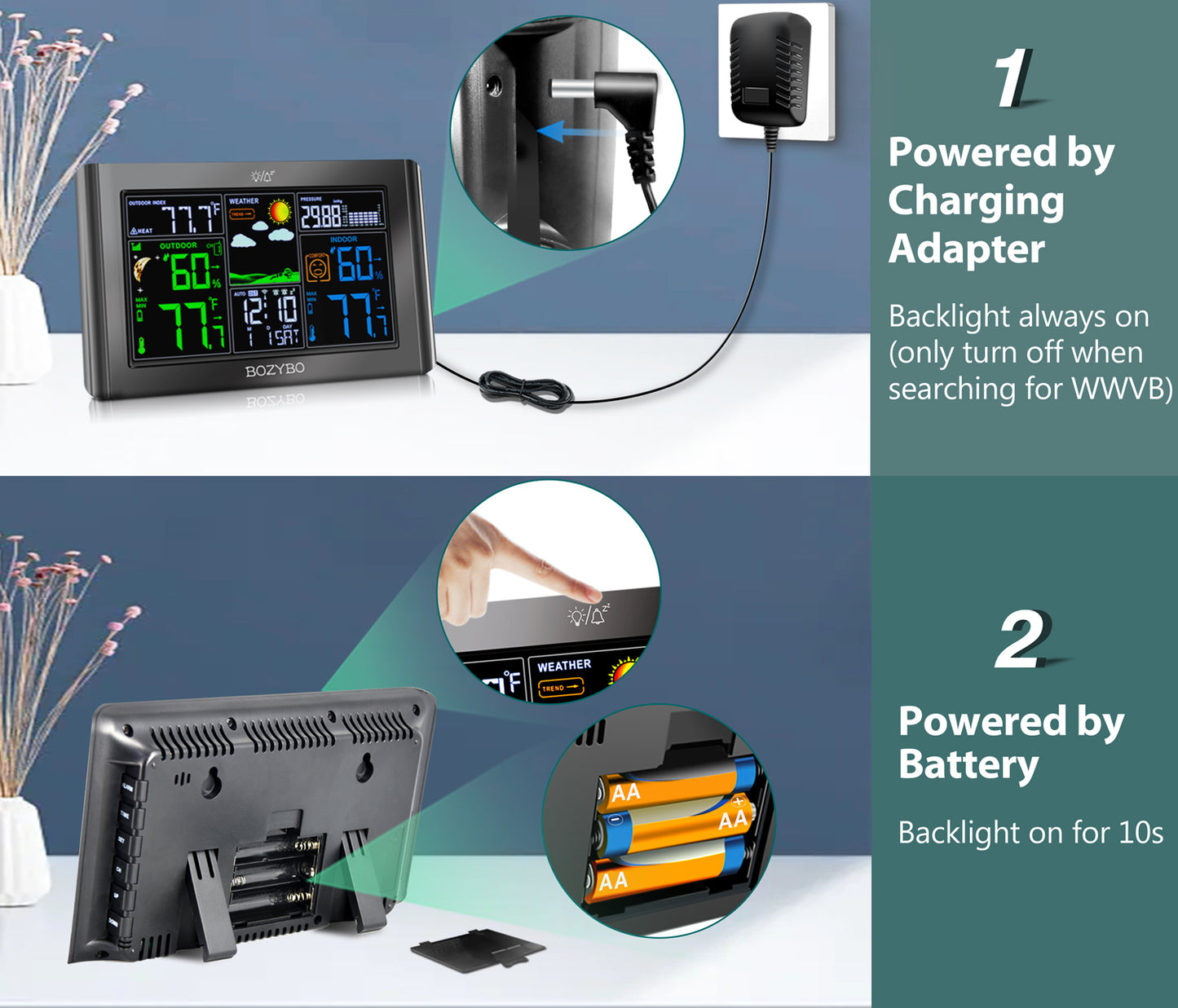 Colorful Weather Station